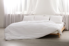 The Lazy Bundle | Our Hybrid Mattress, Comforter & Memory Foam Pillow 2-Pack