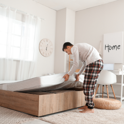 Flipping Memory Foam Mattress 