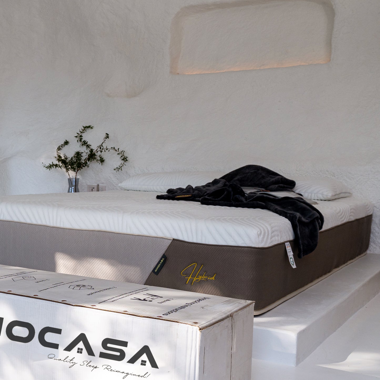 Minocasa Mino Hybrid Mattress-in-a-Box